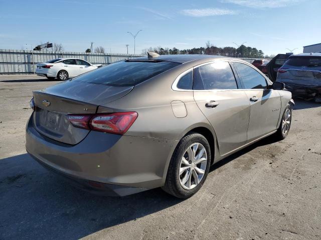 1G1ZD5ST9LF103749 - 2020 CHEVROLET MALIBU LT TAN photo 3