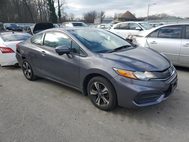 2HGFG3B81FH502791 - 2015 HONDA CIVIC EX GRAY photo 4