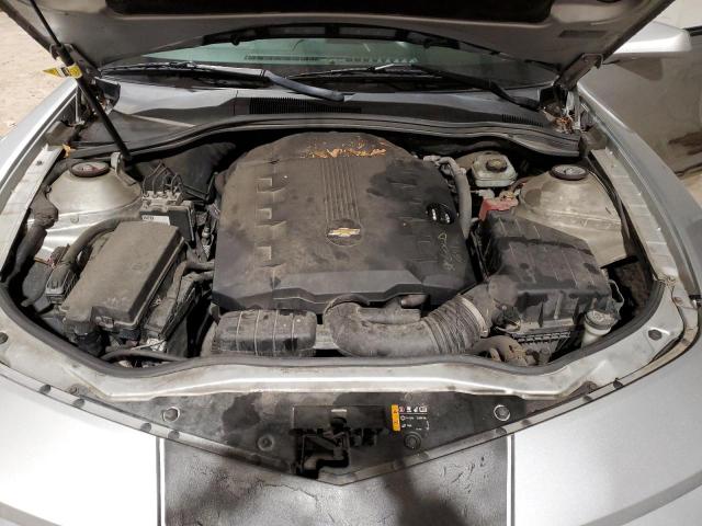 2G1FB1EDXB9107256 - 2011 CHEVROLET CAMARO LT GRAY photo 11