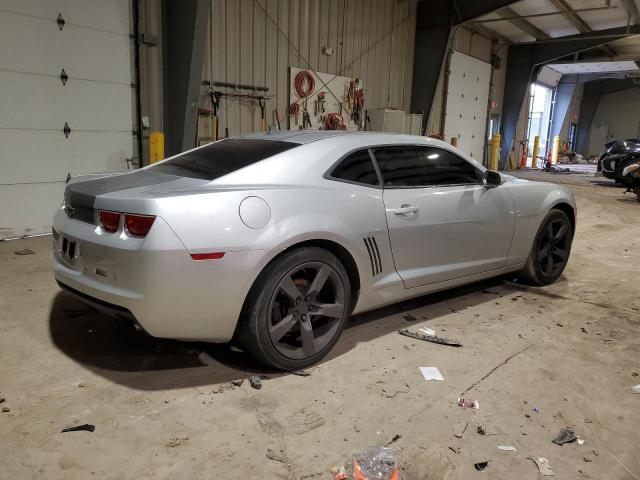 2G1FB1EDXB9107256 - 2011 CHEVROLET CAMARO LT GRAY photo 3