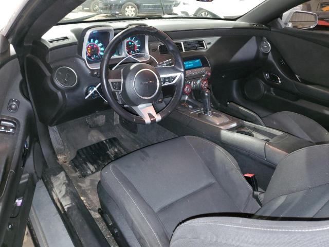 2G1FB1EDXB9107256 - 2011 CHEVROLET CAMARO LT GRAY photo 8