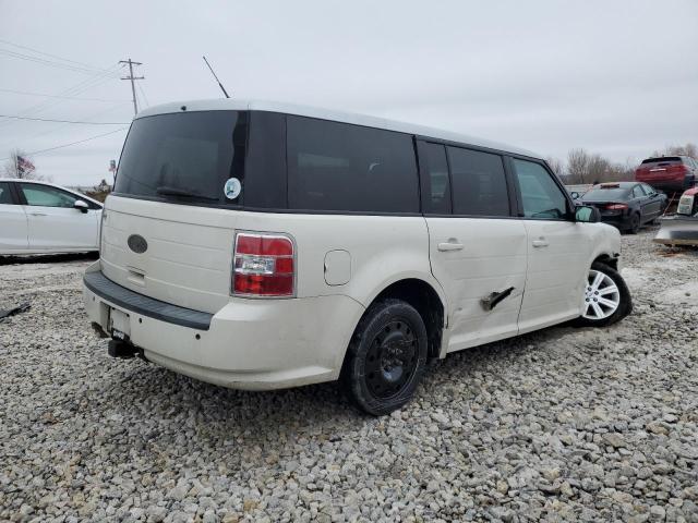 2FMGK5BC0BBD34832 - 2011 FORD FLEX SE WHITE photo 3