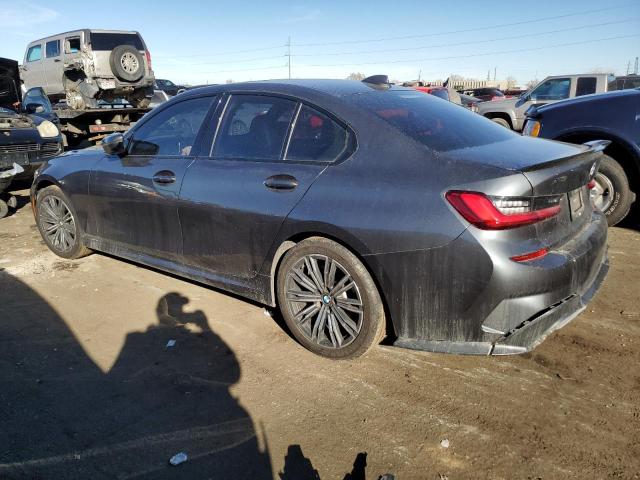 WBA5U9C02LA383462 - 2020 BMW M340XI GRAY photo 2