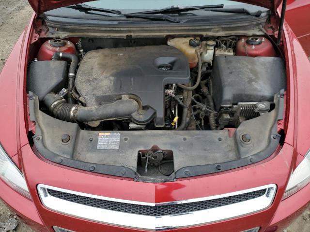 1G1ZC5E05CF355373 - 2012 CHEVROLET MALIBU 1LT RED photo 11
