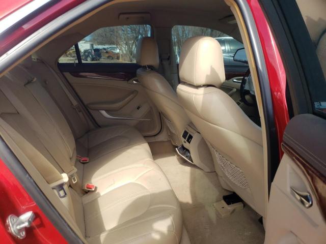 1G6DJ5EY2B0123637 - 2011 CADILLAC CTS PERFORMANCE COLLECTION Красный фото 10