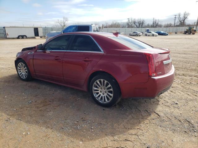 1G6DJ5EY2B0123637 - 2011 CADILLAC CTS PERFORMANCE COLLECTION RED photo 2