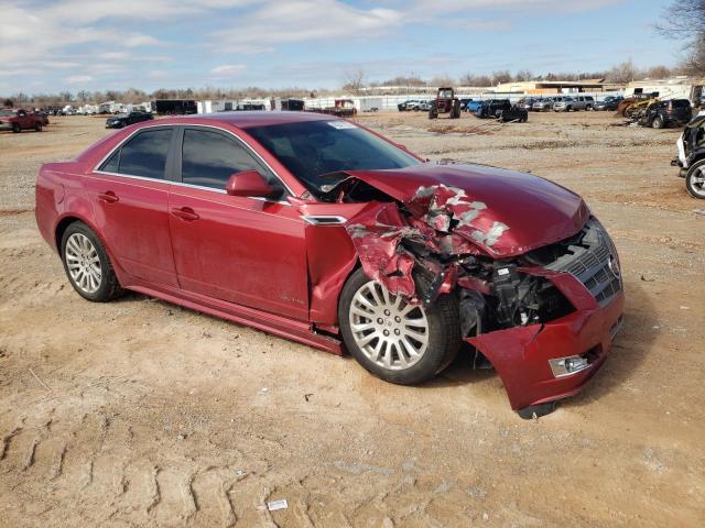 1G6DJ5EY2B0123637 - 2011 CADILLAC CTS PERFORMANCE COLLECTION RED photo 4