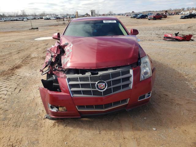 1G6DJ5EY2B0123637 - 2011 CADILLAC CTS PERFORMANCE COLLECTION Красный фото 5