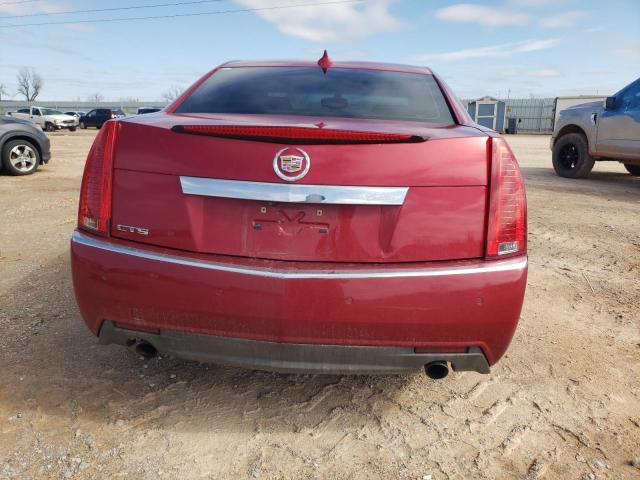 1G6DJ5EY2B0123637 - 2011 CADILLAC CTS PERFORMANCE COLLECTION Красный фото 6