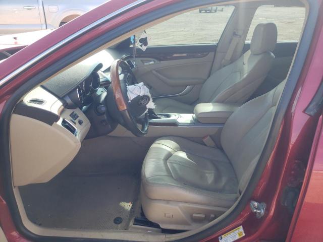 1G6DJ5EY2B0123637 - 2011 CADILLAC CTS PERFORMANCE COLLECTION Красный фото 7