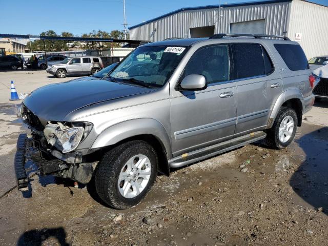 5TDZT34A95S248318 - 2005 TOYOTA SEQUOIA SR5 SILVER photo 1