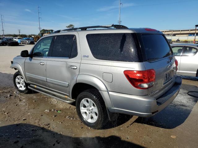 5TDZT34A95S248318 - 2005 TOYOTA SEQUOIA SR5 SILVER photo 2