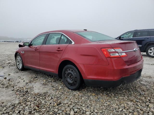1FAHP2F92DG159332 - 2013 FORD TAURUS LIMITED RED photo 2
