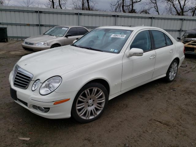 WDBUF87X07X210776 - 2007 MERCEDES-BENZ E 350 4MATIC WHITE photo 1