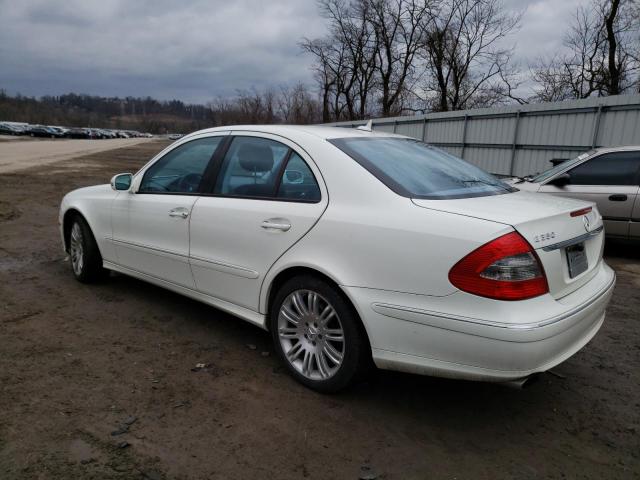 WDBUF87X07X210776 - 2007 MERCEDES-BENZ E 350 4MATIC WHITE photo 2