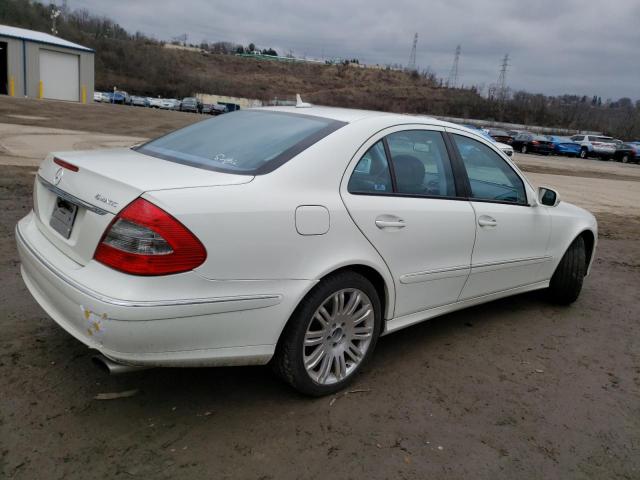 WDBUF87X07X210776 - 2007 MERCEDES-BENZ E 350 4MATIC WHITE photo 3