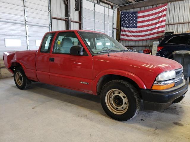 1GCCS195728114612 - 2002 CHEVROLET S TRUCK S10 RED photo 4
