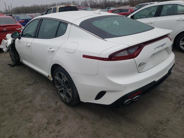 KNAE15LA1L6077317 - 2020 KIA STINGER WHITE photo 2