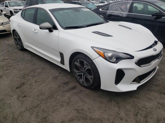 KNAE15LA1L6077317 - 2020 KIA STINGER WHITE photo 4