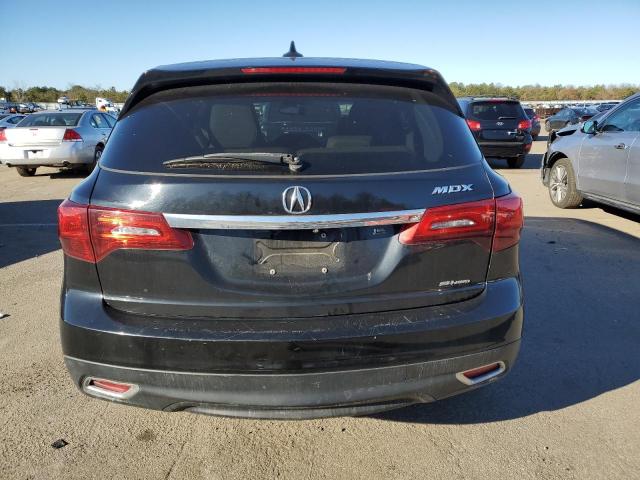 5FRYD4H29EB020260 - 2014 ACURA MDX BLACK photo 6