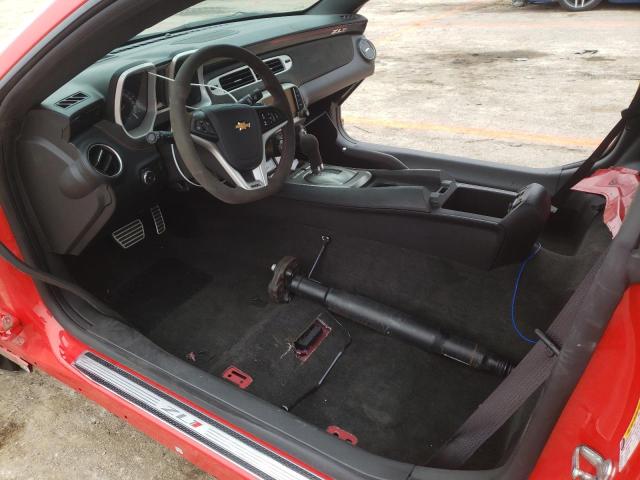 2G1FL1EP0E9800543 - 2014 CHEVROLET CAMARO ZL1 RED photo 7