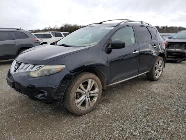 JN8AZ18W99W129247 - 2009 NISSAN MURANO S BLACK photo 1