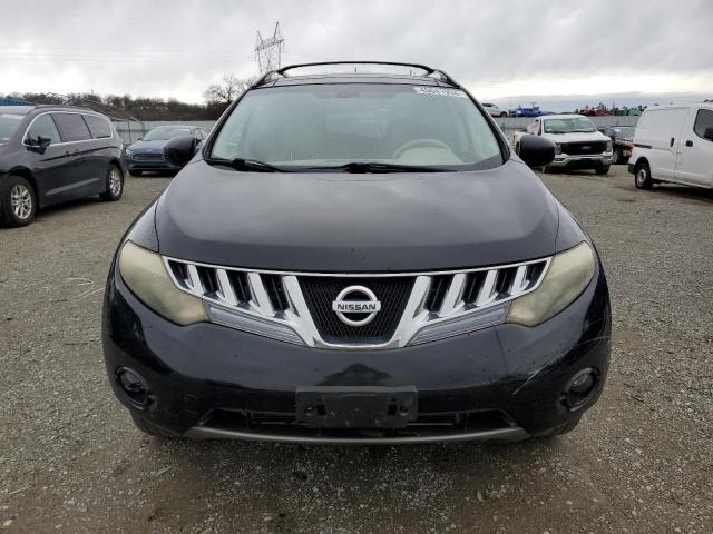 JN8AZ18W99W129247 - 2009 NISSAN MURANO S BLACK photo 5