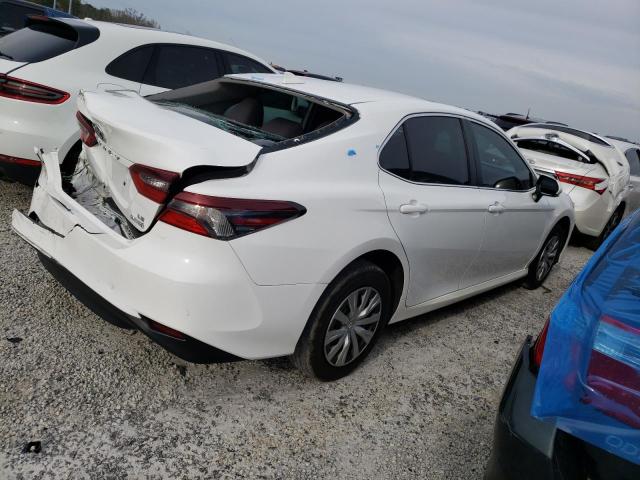 4T1H31AK9NU599024 - 2022 TOYOTA CAMRY LE WHITE photo 3