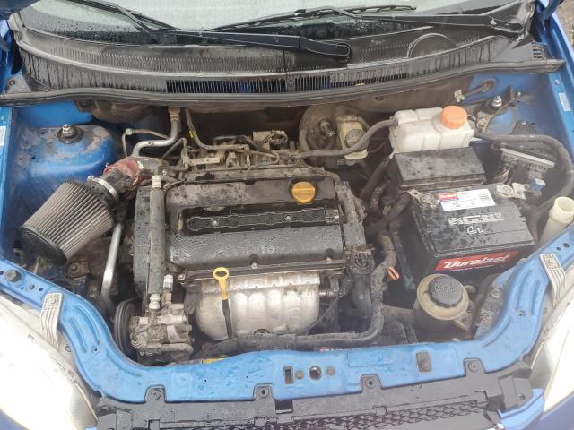 KL1TD5DE9AB077936 - 2010 CHEVROLET AVEO LS 蓝色 照片 11