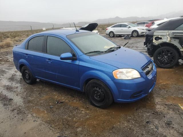 KL1TD5DE9AB077936 - 2010 CHEVROLET AVEO LS BLUE photo 4