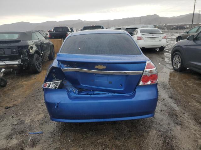 KL1TD5DE9AB077936 - 2010 CHEVROLET AVEO LS BLUE photo 6