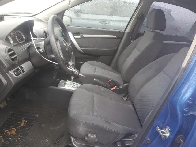 KL1TD5DE9AB077936 - 2010 CHEVROLET AVEO LS 蓝色 照片 7