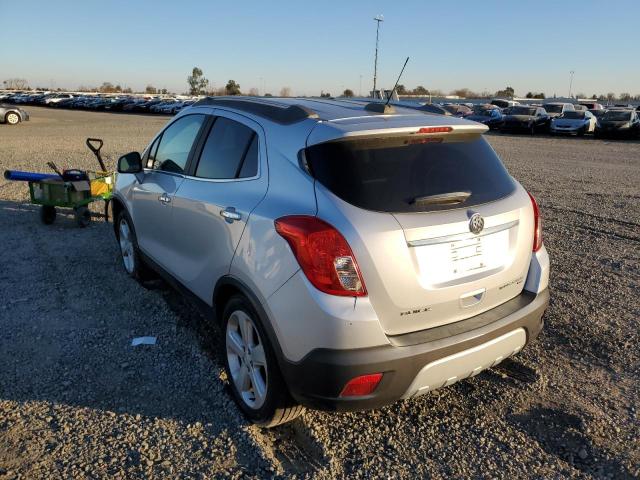 KL4CJFSBXFB039763 - 2015 BUICK ENCORE CONVENIENCE SILVER photo 2