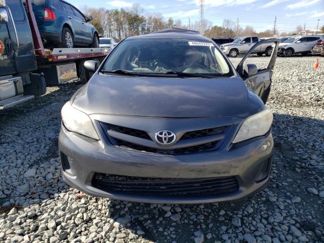 2T1BU4EE7CC867656 - 2012 TOYOTA COROLLA BASE GRAY photo 5