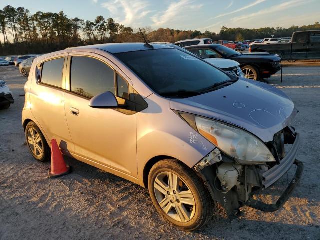 KL8CD6S97DC531211 - 2013 CHEVROLET SPARK 1LT SILVER photo 4