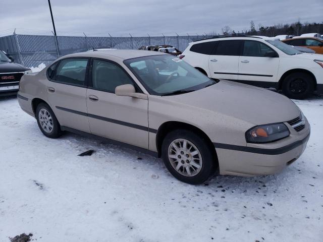 2G1WF52E759168223 - 2005 CHEVROLET IMPALA GOLD photo 4