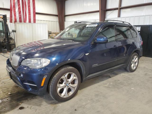 5UXZV8C55CL422927 - 2012 BMW X5 XDRIVE50I BLUE photo 1