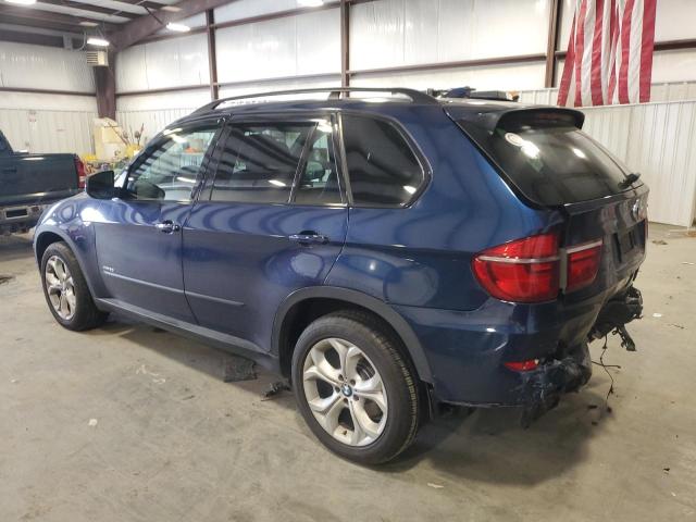 5UXZV8C55CL422927 - 2012 BMW X5 XDRIVE50I BLUE photo 2