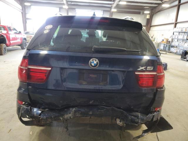 5UXZV8C55CL422927 - 2012 BMW X5 XDRIVE50I BLUE photo 6