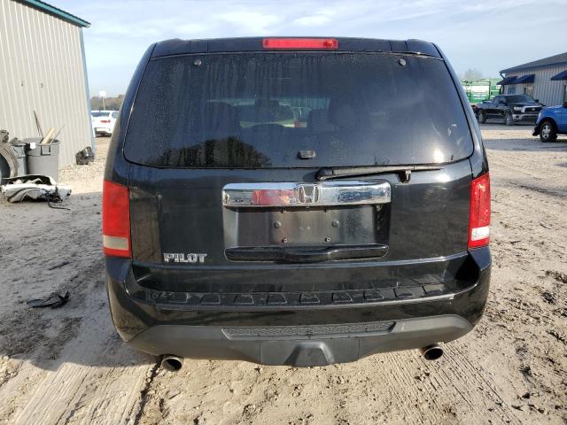 5FNYF3H51DB014449 - 2013 HONDA PILOT EXL BLACK photo 6