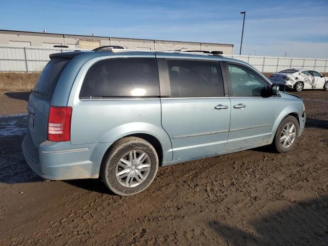 2A4RR7DX6AR322205 - 2010 CHRYSLER TOWN & COU LIMITED BLUE photo 3