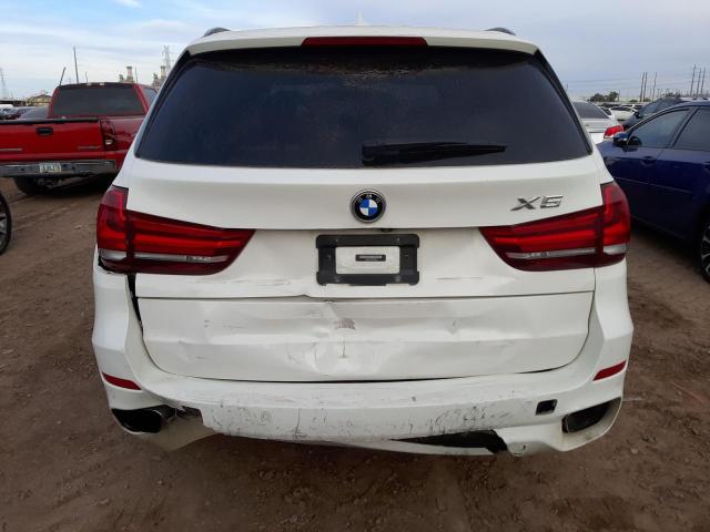 5UXKR0C30H0X79978 - 2017 BMW X5 XDRIVE35I WHITE photo 6