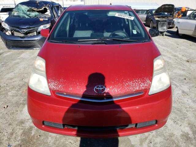 JTDKB20U583398026 - 2008 TOYOTA PRIUS RED photo 5