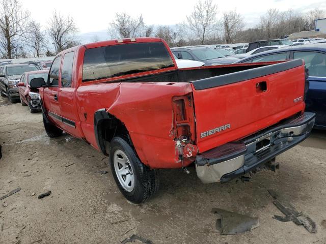 2GCEK19T441298064 - 2004 CHEVROLET SILVERADO K1500 RED photo 2