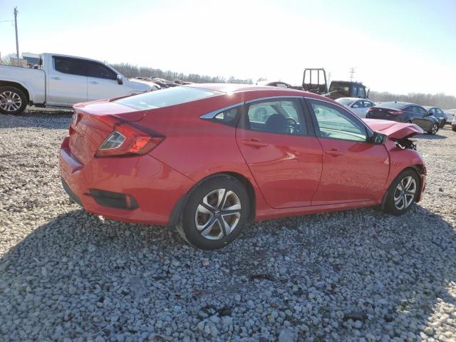 2HGFC2F5XJH537800 - 2018 HONDA CIVIC LX RED photo 3