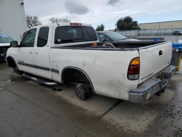 5TBRT34111S186500 - 2001 TOYOTA TUNDRA ACCESS CAB თეთრი ფოტო 2