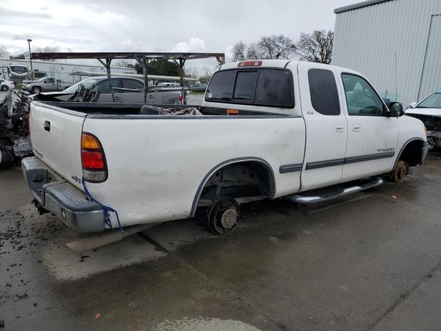 5TBRT34111S186500 - 2001 TOYOTA TUNDRA ACCESS CAB თეთრი ფოტო 3