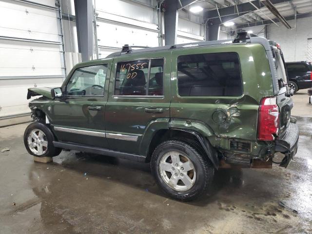 1J8HG48P97C550435 - 2007 JEEP COMMANDER GREEN photo 2