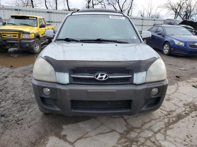 KM8JN72D77U639294 - 2007 HYUNDAI TUCSON SE TEAL photo 5