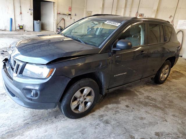 1C4NJCBA4FD138541 - 2015 JEEP COMPASS SPORT CHARCOAL photo 1